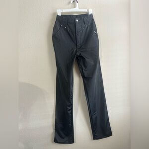 Authentic Rare Rockies Black Western Dress Pants Woman’s Size 5/6 L Y2K Vintage